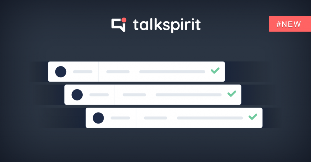 Better identify your news with the manual reading mode talkspirit