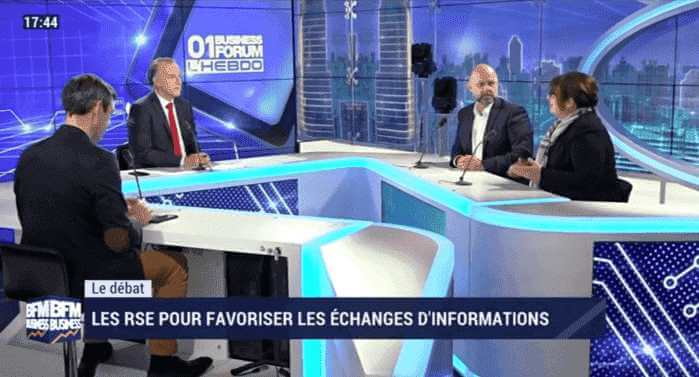 Philippe Pinault – BFM TV : Réseaux sociaux d’entreprise
