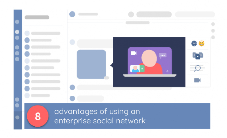 advantages of using an enterprise social network