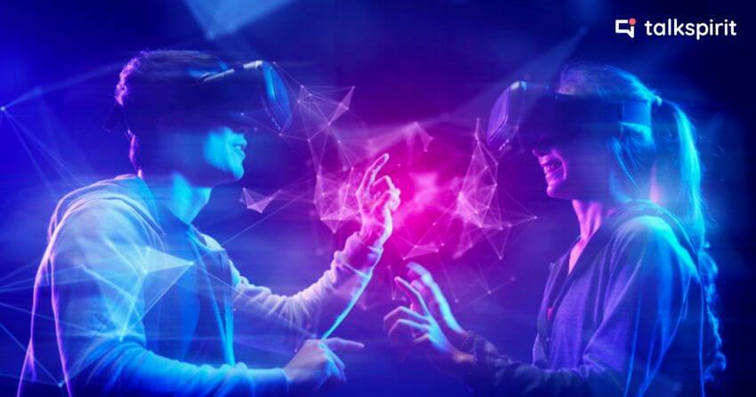 travailler dans le métavers avec un casque VR