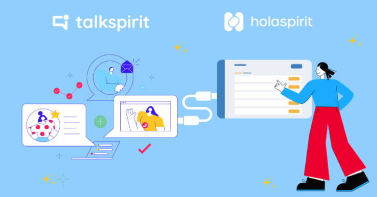 Talkspirit et Holaspirit fusionnent pour créer une solution collaborative innovante